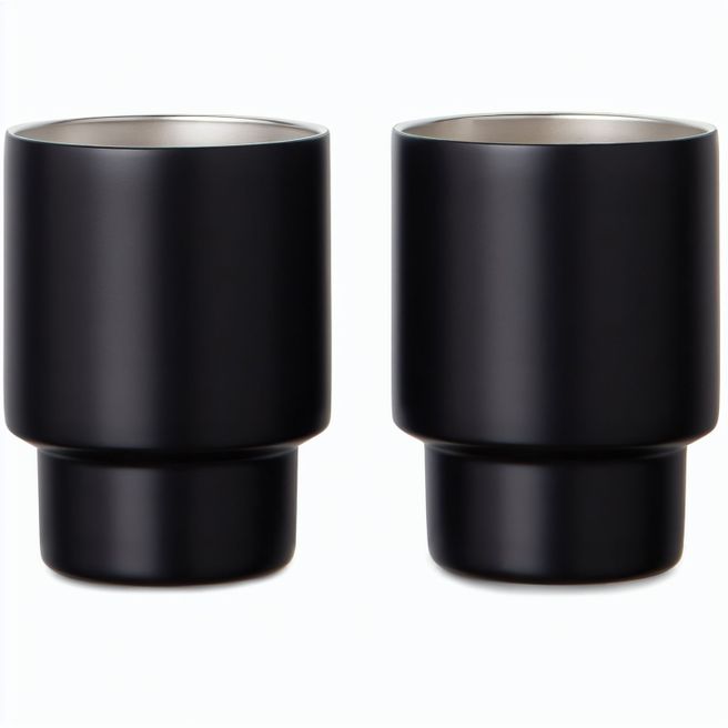 VINGA Nagano RCS recycelte Edelstahlbecher, 2er-Set