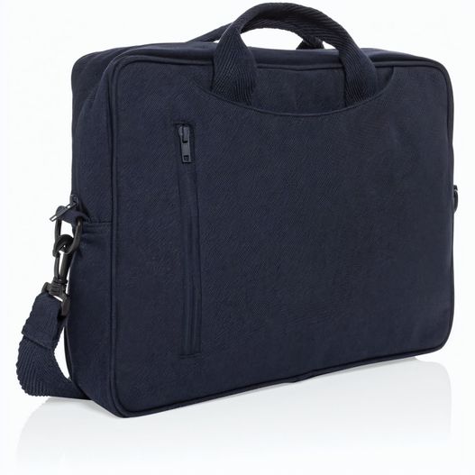 Laluka AWARE™ 15.4" Laptop-Tasche aus recycelter Baumwolle (Bild 1)