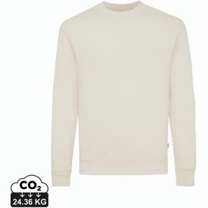 IQONIQ Denali ungefärbt. Rundhals-Sweater aus recycelter BW