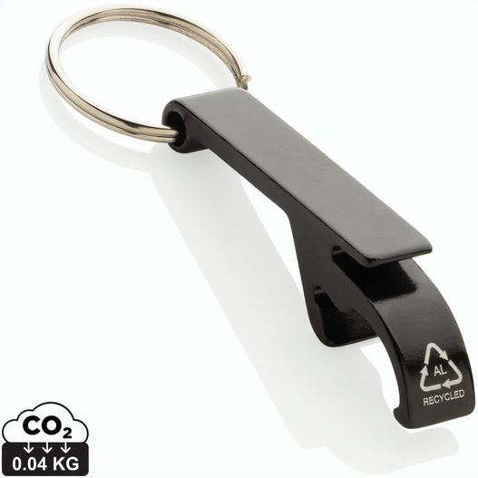 Produktabbildung Flaschen- und Dosenöffner aus RCS recyceltem Aluminium Flaschen- und Dosenöffner aus RCS recyceltem Aluminium (Bild 1)
