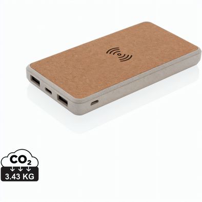 Kork und Weizen 8.000 mAh Wireless Powerbank
