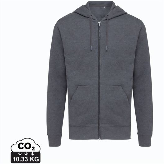 IQONIQ Abisko Zip-Kapuzenpullover aus recycelter Baumwolle (Bild 1)