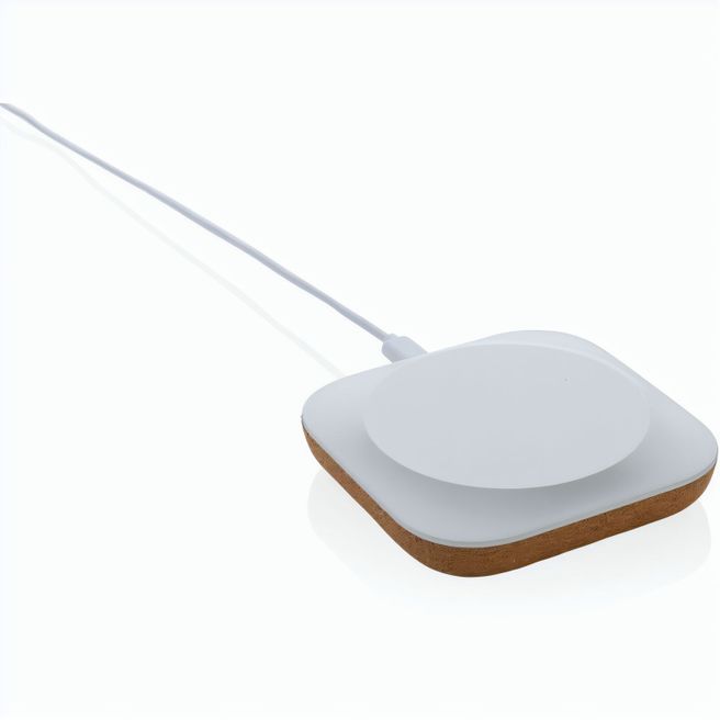 Oregon Wireless-Charger aus RCS recyc. Kunststoff & Kork
