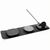 Swiss Peak 15W 3-in 1 Wireless-Reise-Charger aus RCS Plastik (Bild 1)