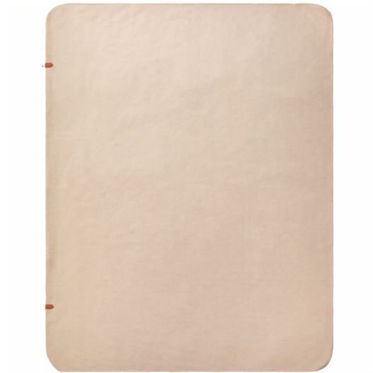 ein stück papier mit einem braunen griff VINGA Bilton Decke Upcycling 190gr/m² (Bild 1)