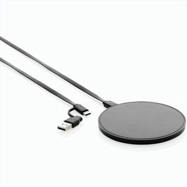 10W Wireless Charger aus RCS Standard recyceltem Kunststoff