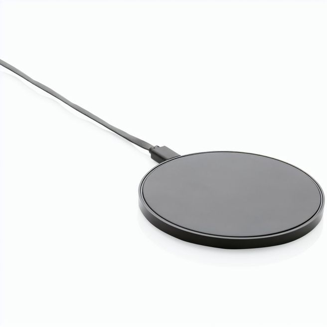 Produktabbildung 10W Wireless Charger aus RCS Standard recyceltem Kunststoff 10W Wireless Charger aus RCS Standard recyceltem Kunststoff
