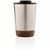 GRS rPP Edelstahl-Kaffeebecher mit Kork (Bild 2)