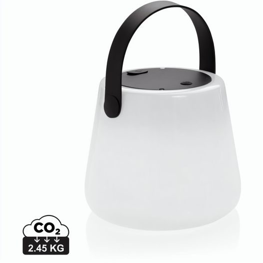 Produktabbildung SolarGlow Außenleuchte aus RCS rec. Kunststoff mit USB-Lampe SolarGlow Außenleuchte aus RCS rec. Kunststoff mit USB-Lampe (Bild 1)