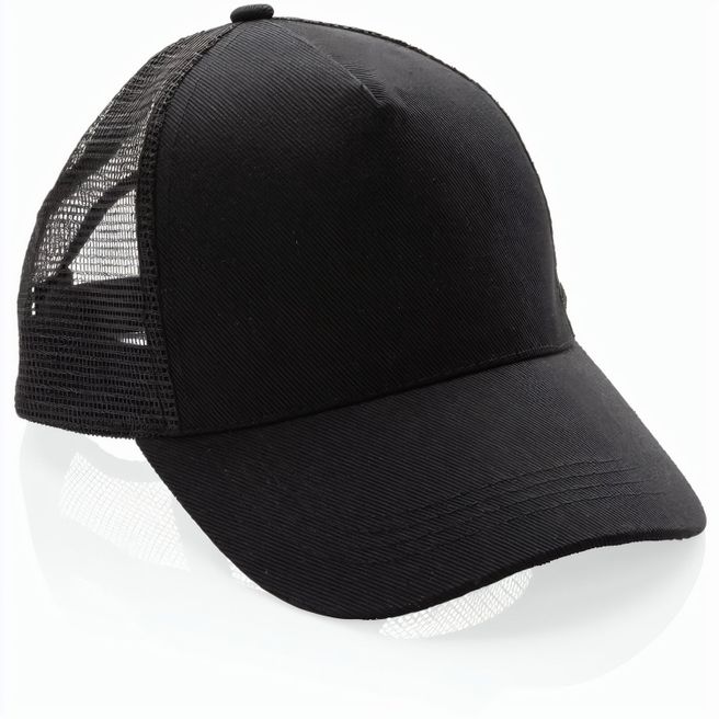 Produktabbildung Impact AWARE™ 190gr Brushed rCotton 5 Panel Trucker-Cap Impact AWARE™ 190gr Brushed rCotton 5 Panel Trucker-Cap
