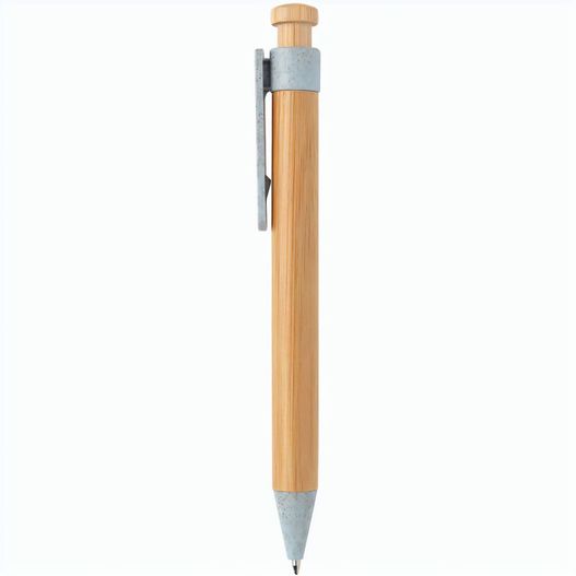 Produktabbildung Bambus Stift mit Wheatstraw-Clip Bambus Stift mit Wheatstraw-Clip (Bild 1)