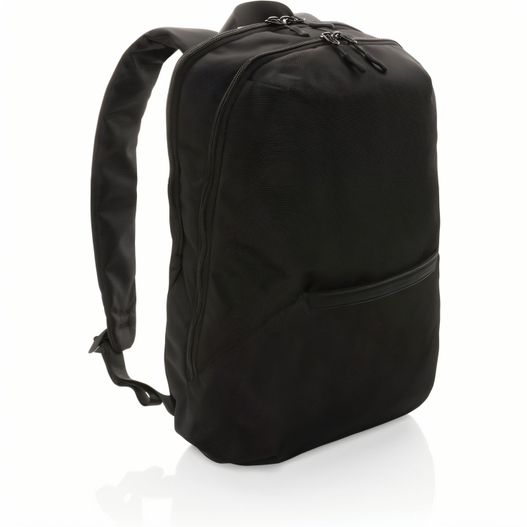 ein schwarzer rucksack mit reißverschluss vorne Impact AWARE™ 1200D 15.6'' Laptop-Rucksack (Bild 1)