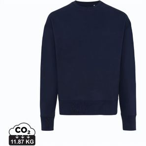 IQONIQ Kruger Relax-Rundhals-Sweater aus recycelt. Baumwolle