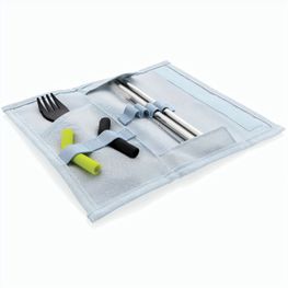 Tierra 2-teiliges Trinkhalm- und Besteckset