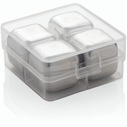 Wiederverwendbare Eiswürfel aus Stainless Steel, 4-tlg. (Bild 1)