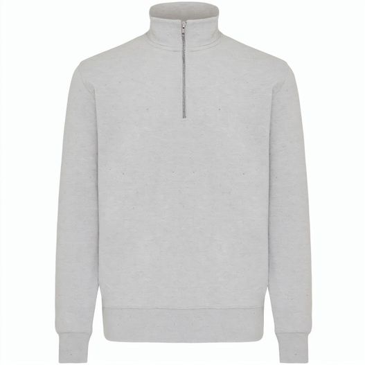 IQONIQ Elgon Quarter-Zip-Sweater aus rec. Baumwolle (Bild 1)