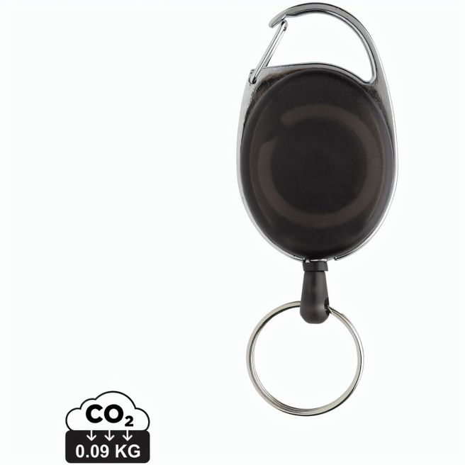 Roller-Clip-Schlüsselanhänger aus RCS recyceltem ABS