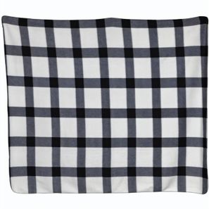 Weiche karierte Fleece-Decke
