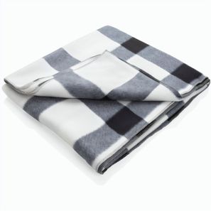 Weiche karierte Fleece-Decke