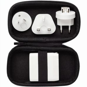 TravelCharge Pro Reiseladegerät mit USB-C aus RCS rec. ABS