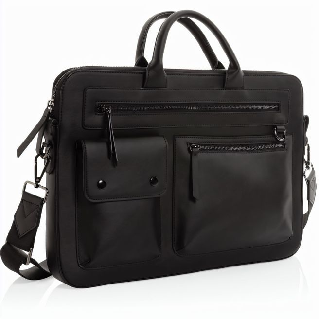 Swiss Peak 14" Laptoptasche aus GRS recyceltem PU
