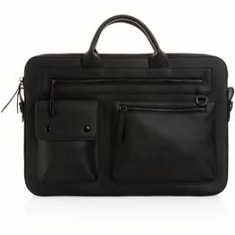 Produktabbildung Swiss Peak 14" Laptoptasche aus GRS recyceltem PU Swiss Peak 14" Laptoptasche aus GRS recyceltem PU