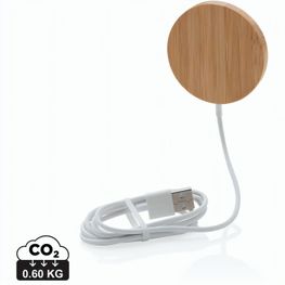 10W Bambus magnetischer Wireless Charger