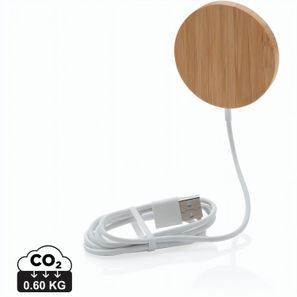 10W Bambus magnetischer Wireless Charger