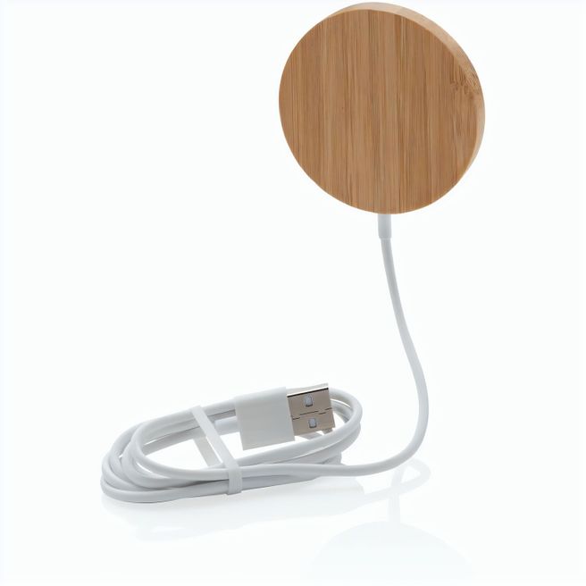 10W Bambus magnetischer Wireless Charger