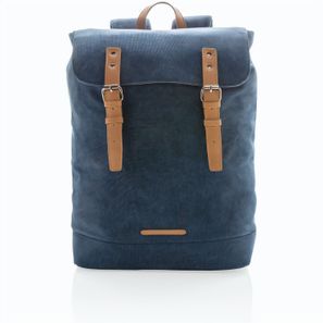 Canvas Laptop-Rucksack, PVC-frei