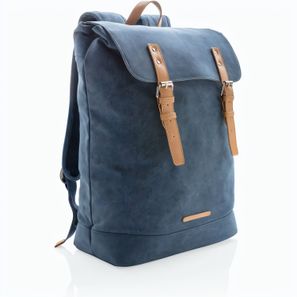 Canvas Laptop-Rucksack, PVC-frei