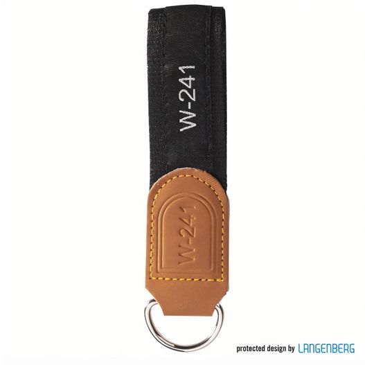 schlüsselanhänger mit lederschlüsselring Schlüsselanhänger W-241 (Bild 1)