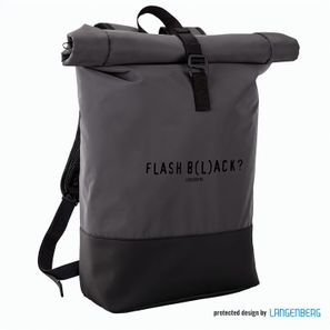 Rollup-Rucksack FLASH-BLACK