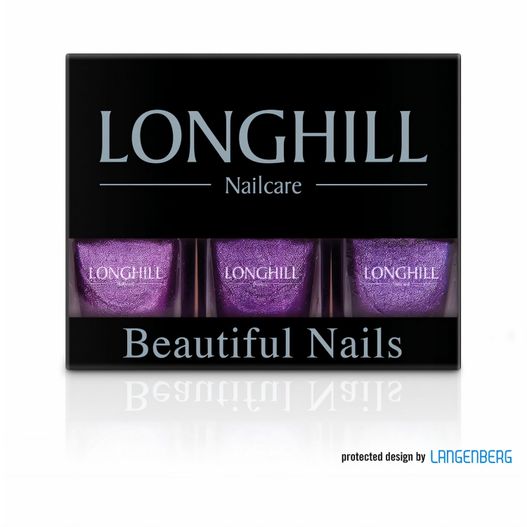 eine schachtel nagellack mit einem lila nagel vare Nagellack BEAUTY mit Verpackung (Bild 1)