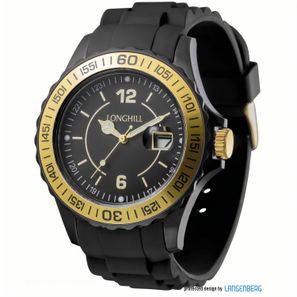 Kunststoffuhr LOGI GOLD