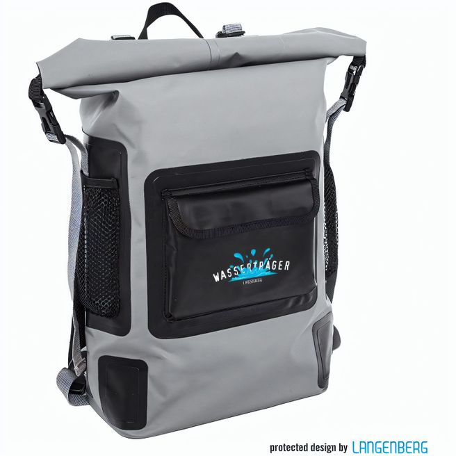 Rollup-Rucksack AQUA
