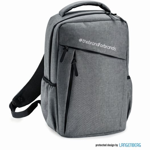 ein rucksack mit einem logo darauf Rucksack KIMBERLY (Bild 1)