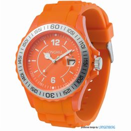 Kunststoffuhr LOGI SILBER