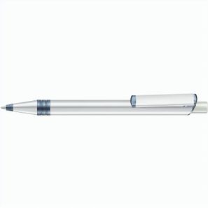 RECYCLED PET PEN ALUMA transparent Druckkugelschreiber