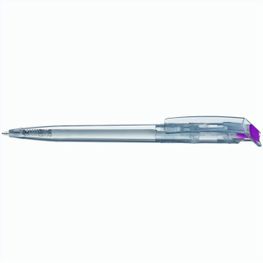Produktabbildung RECYCLED PET PEN transparent SG Druckkugelschreiber RECYCLED PET PEN transparent SG Druckkugelschreiber