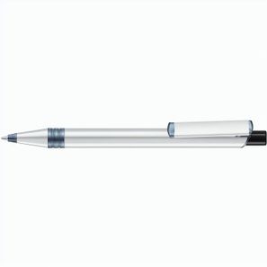 RECYCLED PET PEN ALUMA transparent Druckkugelschreiber