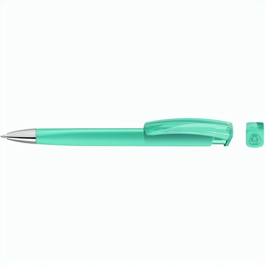 Produktabbildung TRINITY K transparent SI RECY Druckkugelschreiber TRINITY K transparent SI RECY Druckkugelschreiber (Bild 1)