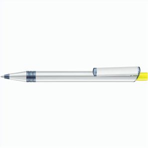 RECYCLED PET PEN ALUMA transparent Druckkugelschreiber