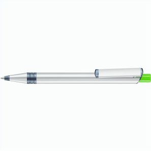 RECYCLED PET PEN ALUMA transparent Druckkugelschreiber