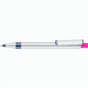 RECYCLED PET PEN ALUMA transparent Druckkugelschreiber
