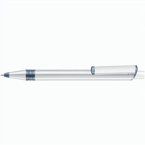 RECYCLED PET PEN ALUMA transparent Druckkugelschreiber