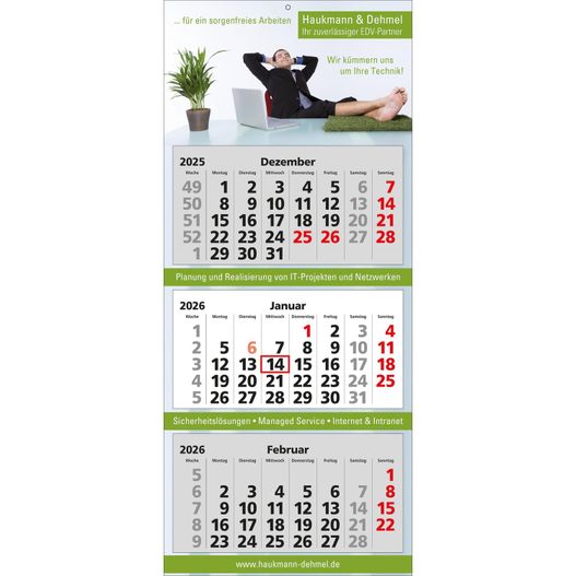Papierwandkalender Classic 3 (Bild 1)