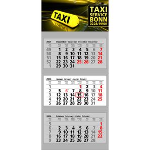 Papierwandkalender Clever 3