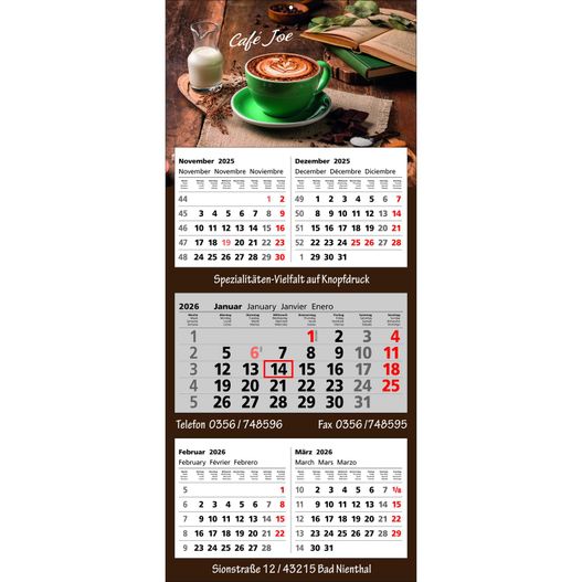 Papierwandkalender Papierwandkalender (Bild 1)