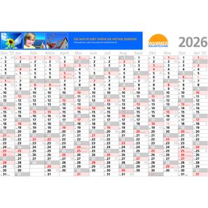 Wandplaner Comfort, 14 Monate